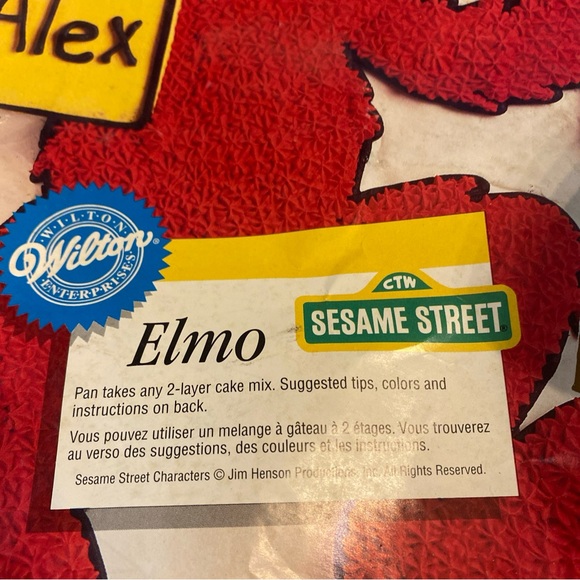 Wilton Elmo Cake Pan - Picture 2 of 4